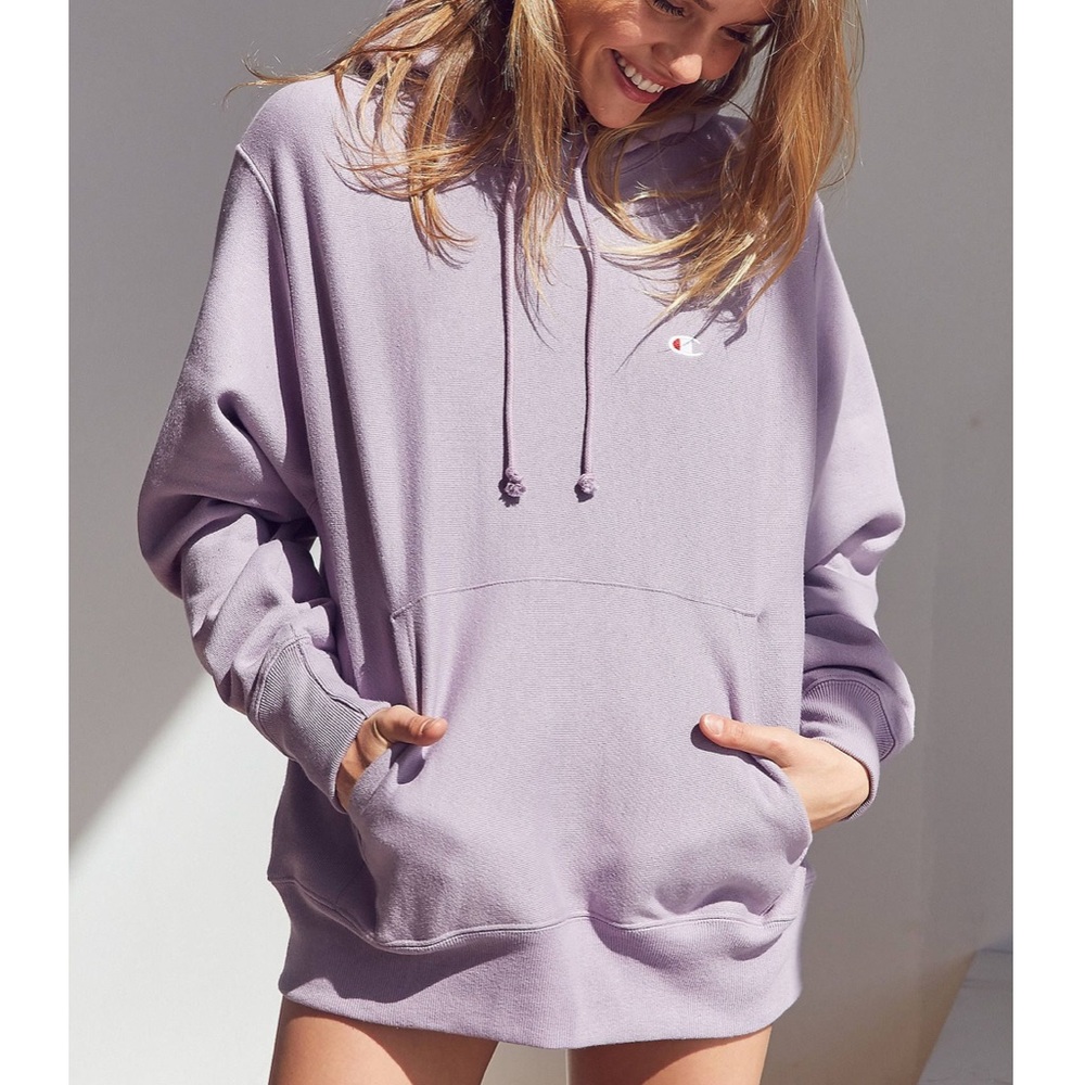 Lavender Champion Hoodie